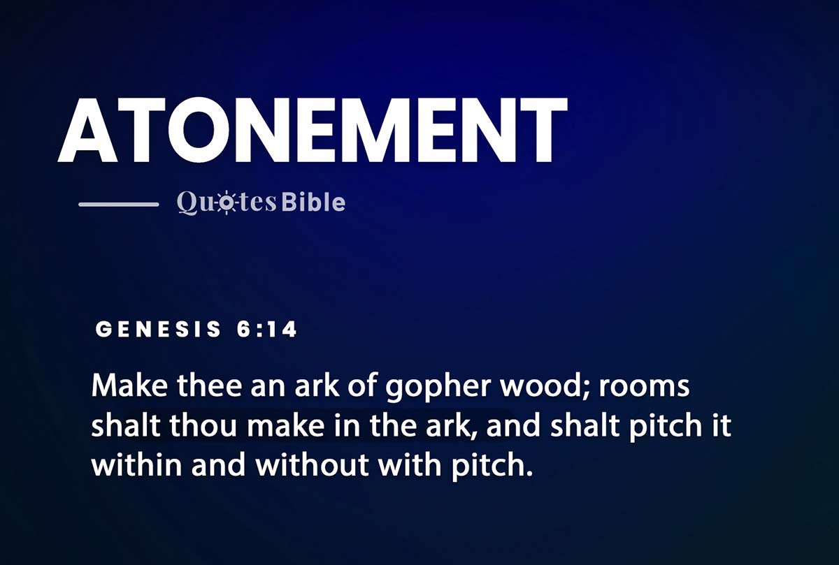 atonement bible verses quote