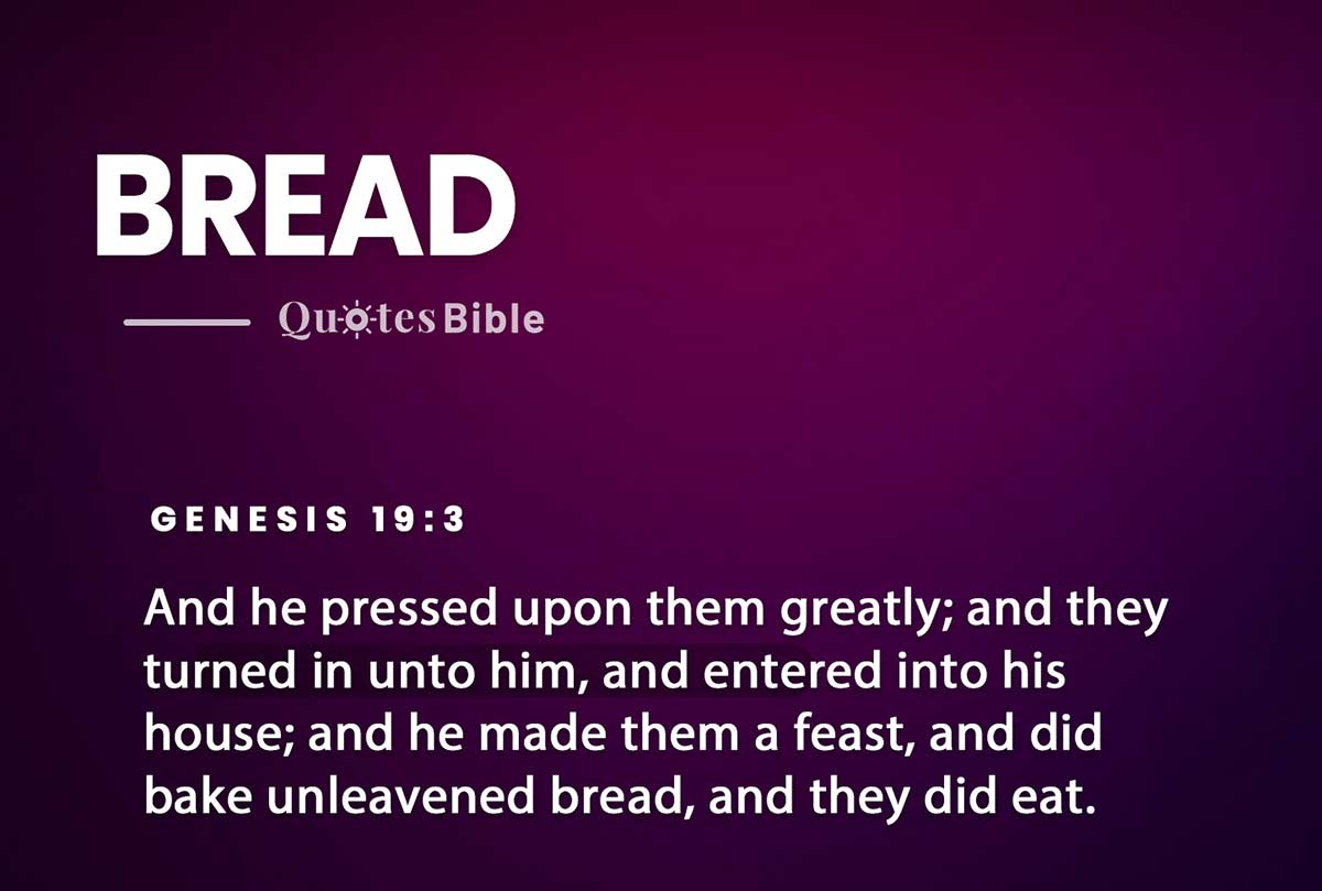 bread bible verses quote