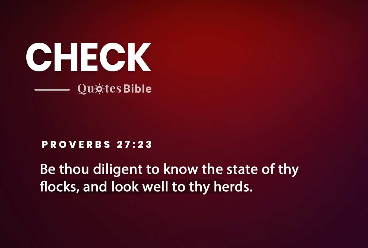 check bible verses quote