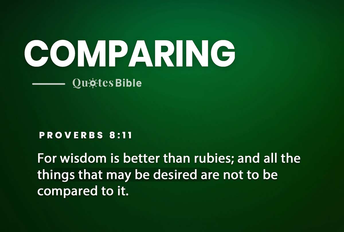 comparing bible verses quote