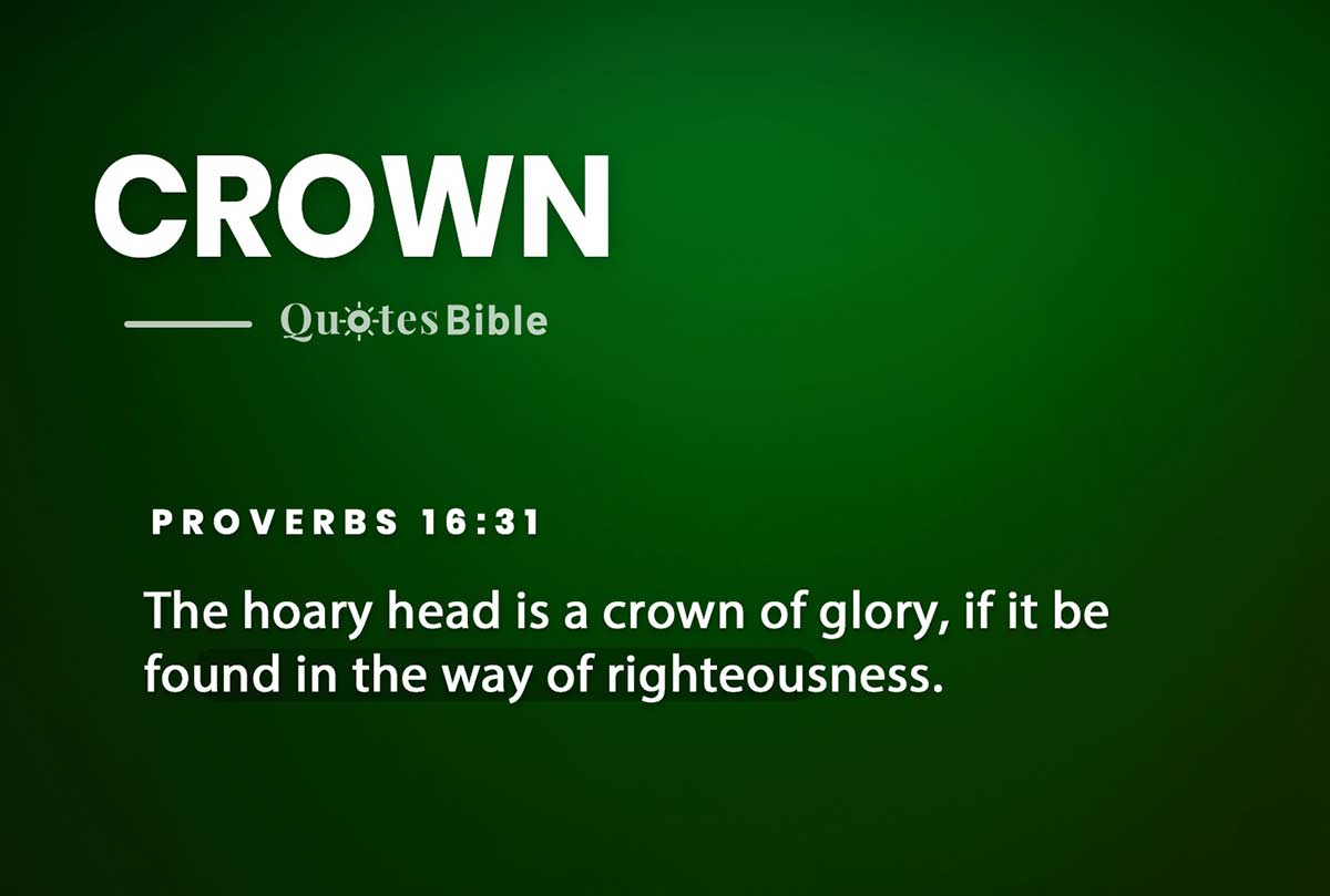 crown bible verses quote