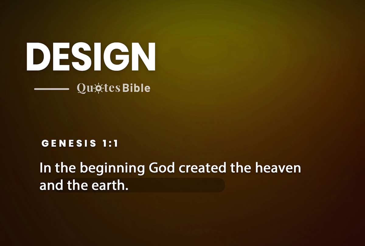 design bible verses quote