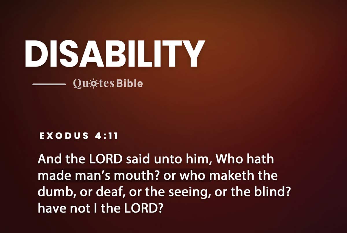 disability bible verses quote