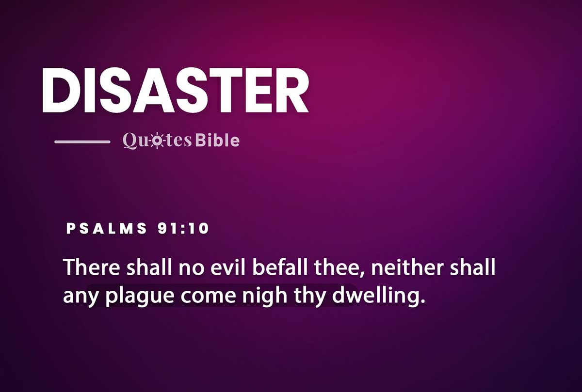 disaster bible verses quote