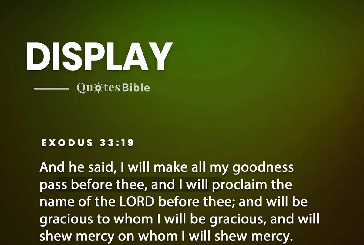 display bible verses quote