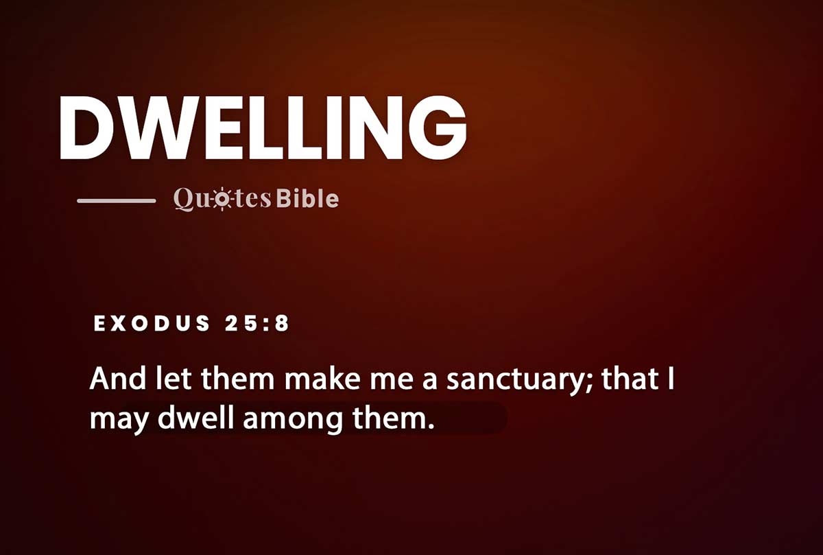 dwelling bible verses quote