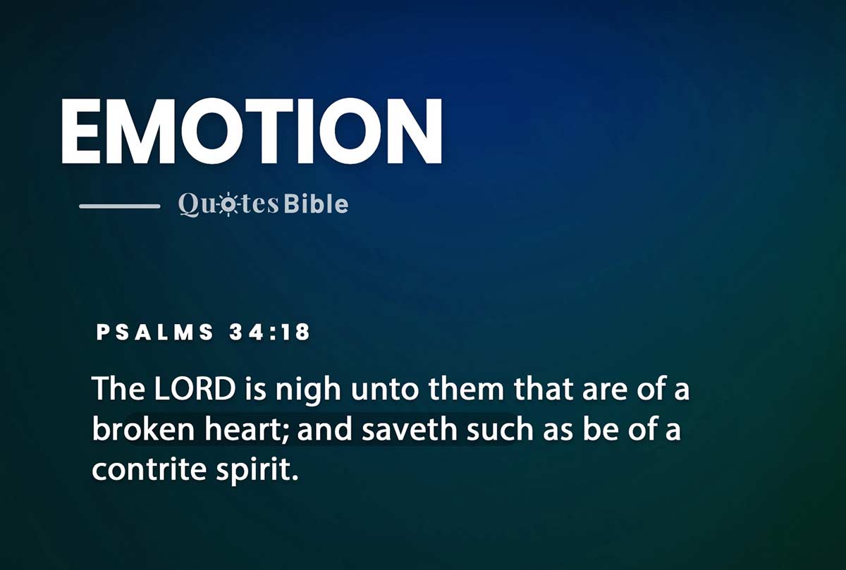 emotion bible verses quote