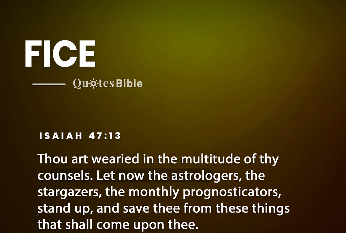 fice bible verses quote