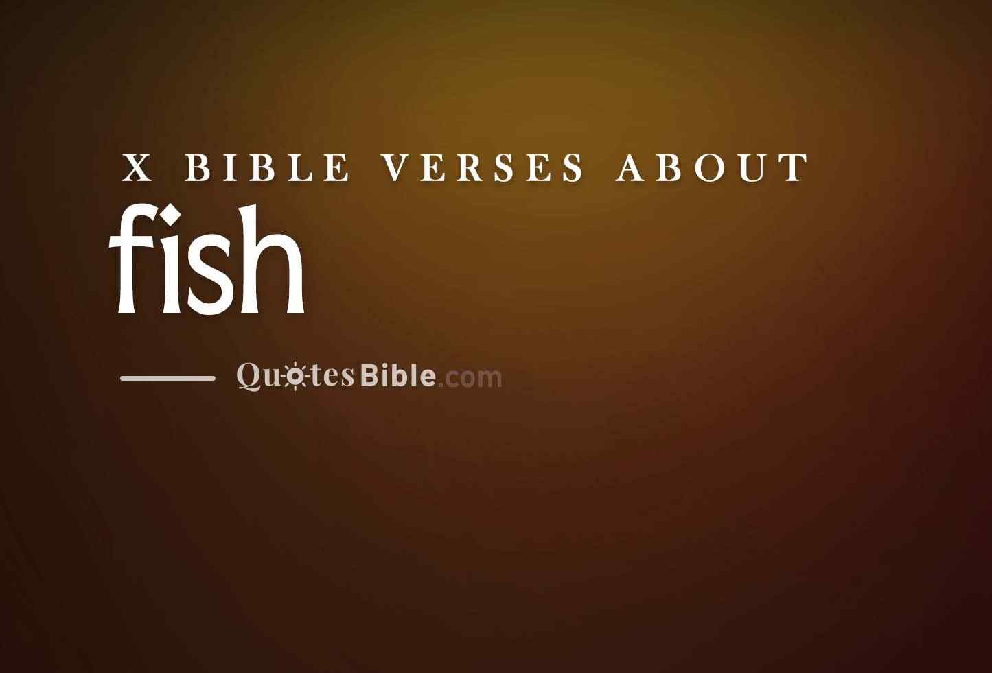 fish bible verses quote