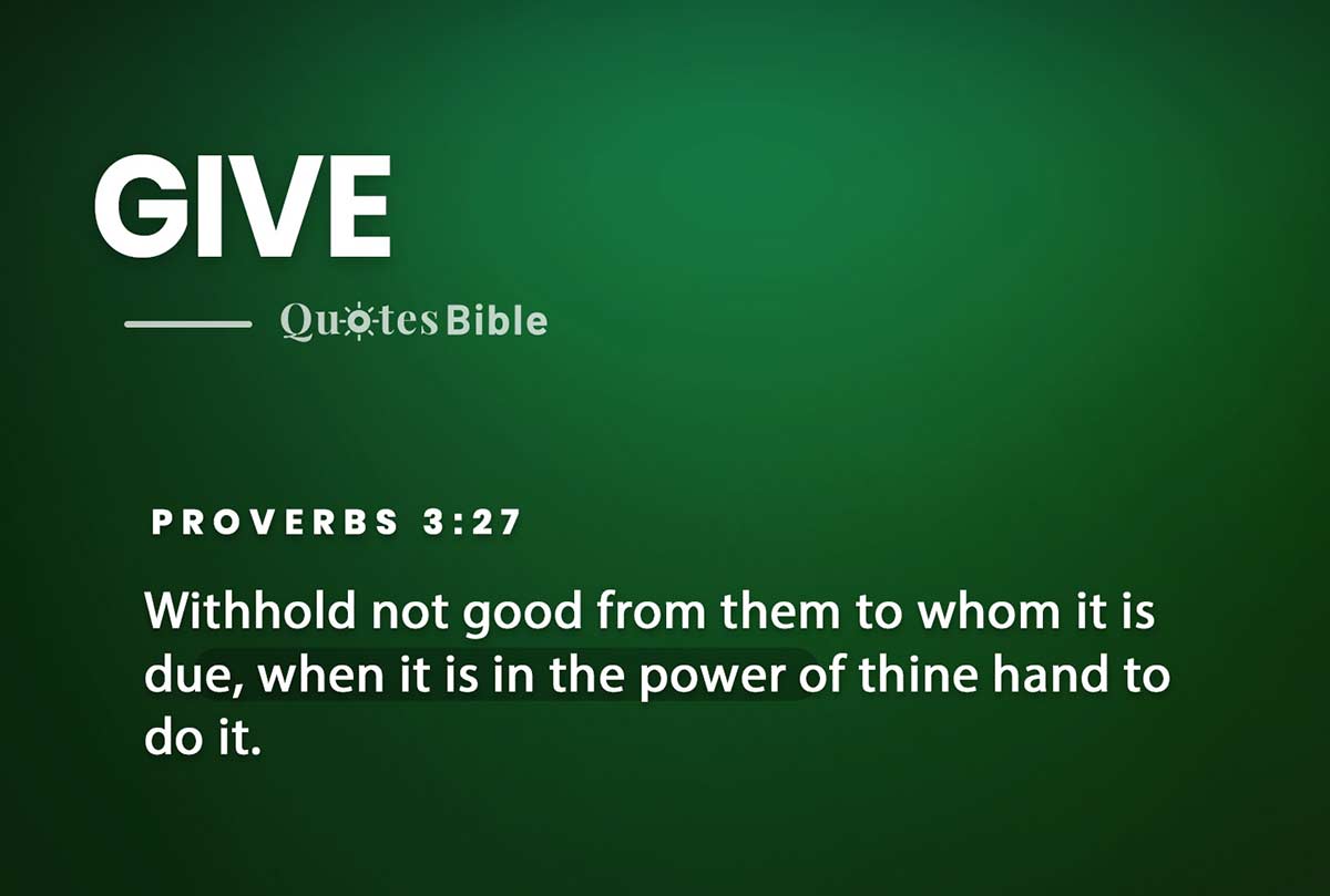 give bible verses quote