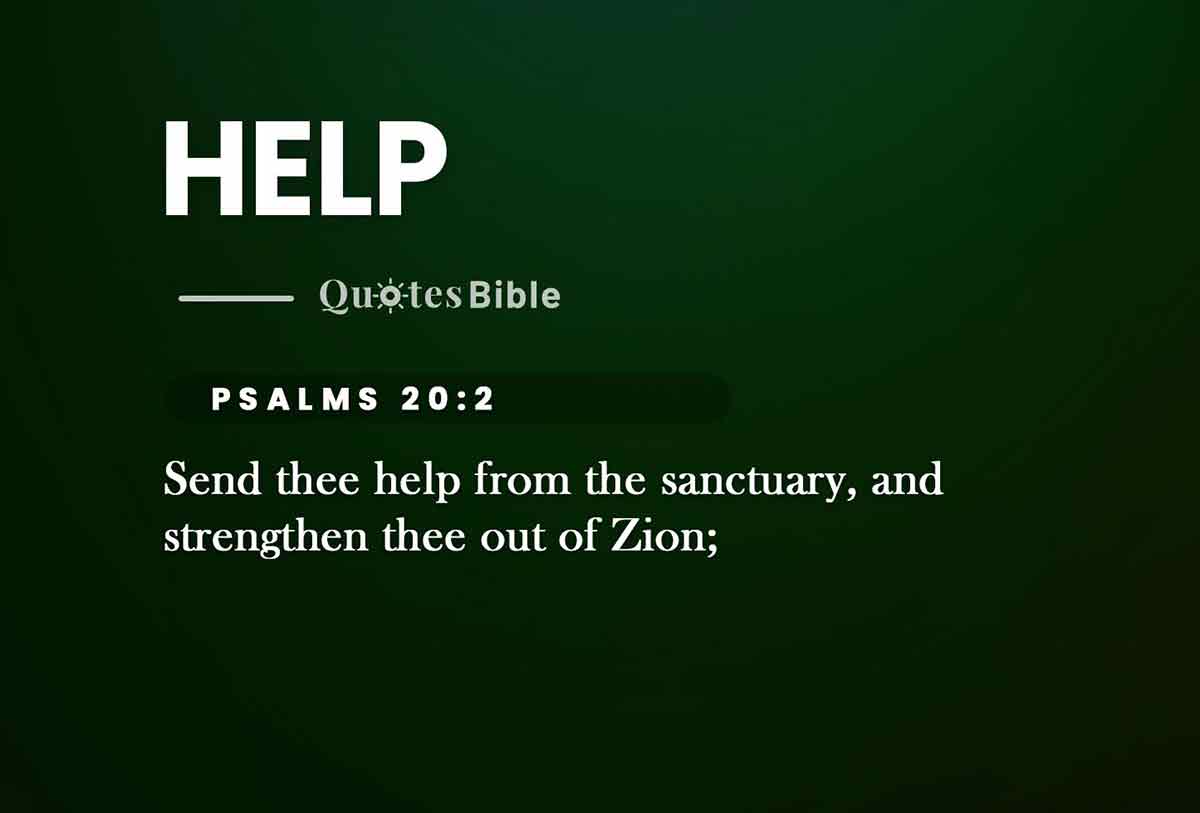 help bible verses quote