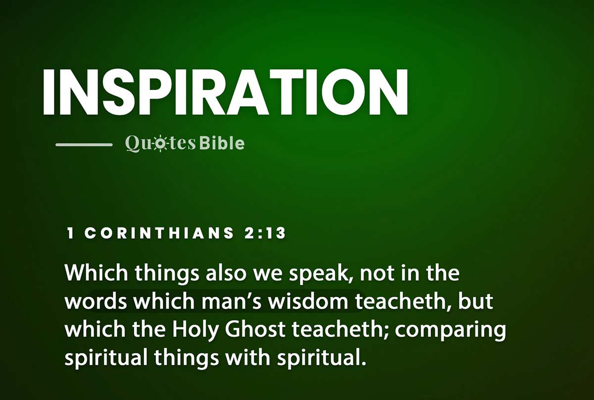 inspiration bible verses quote