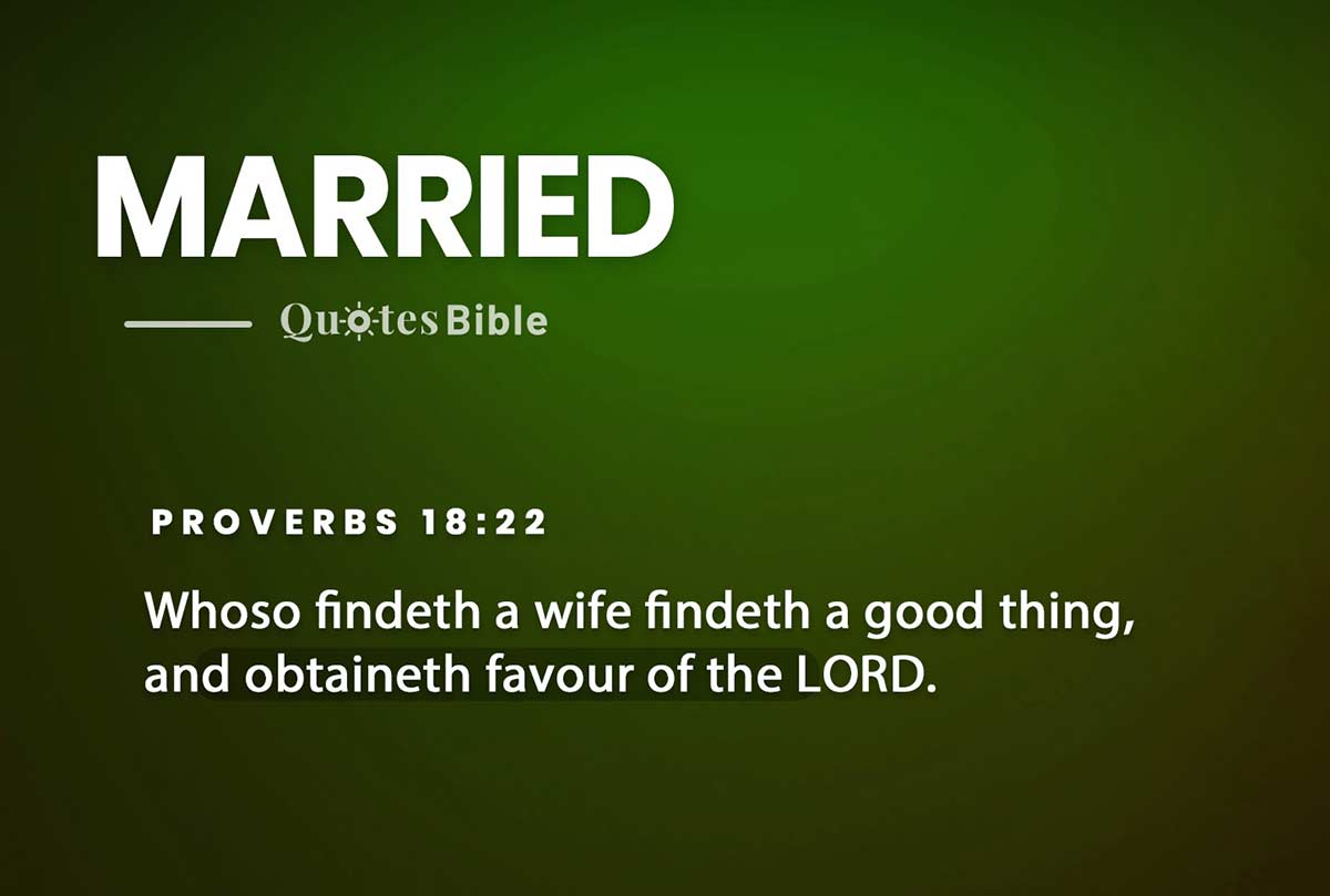 married bible verses quote