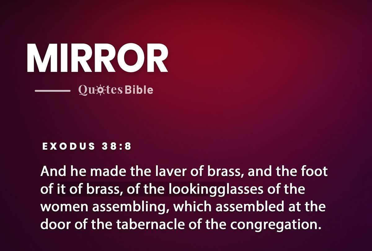 mirror bible verses quote