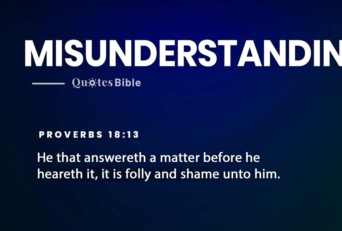 misunderstanding bible verses quote