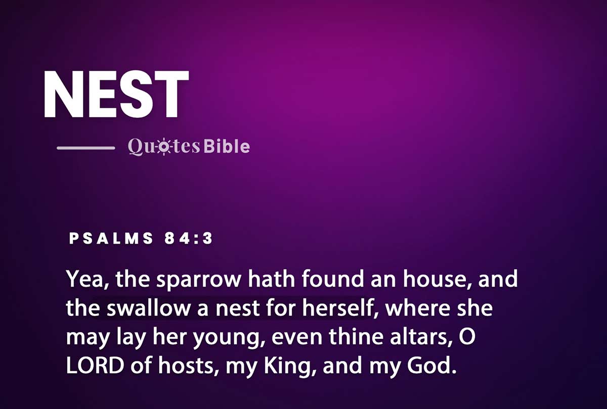 nest bible verses quote