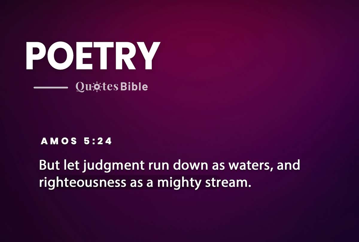 poetry bible verses quote