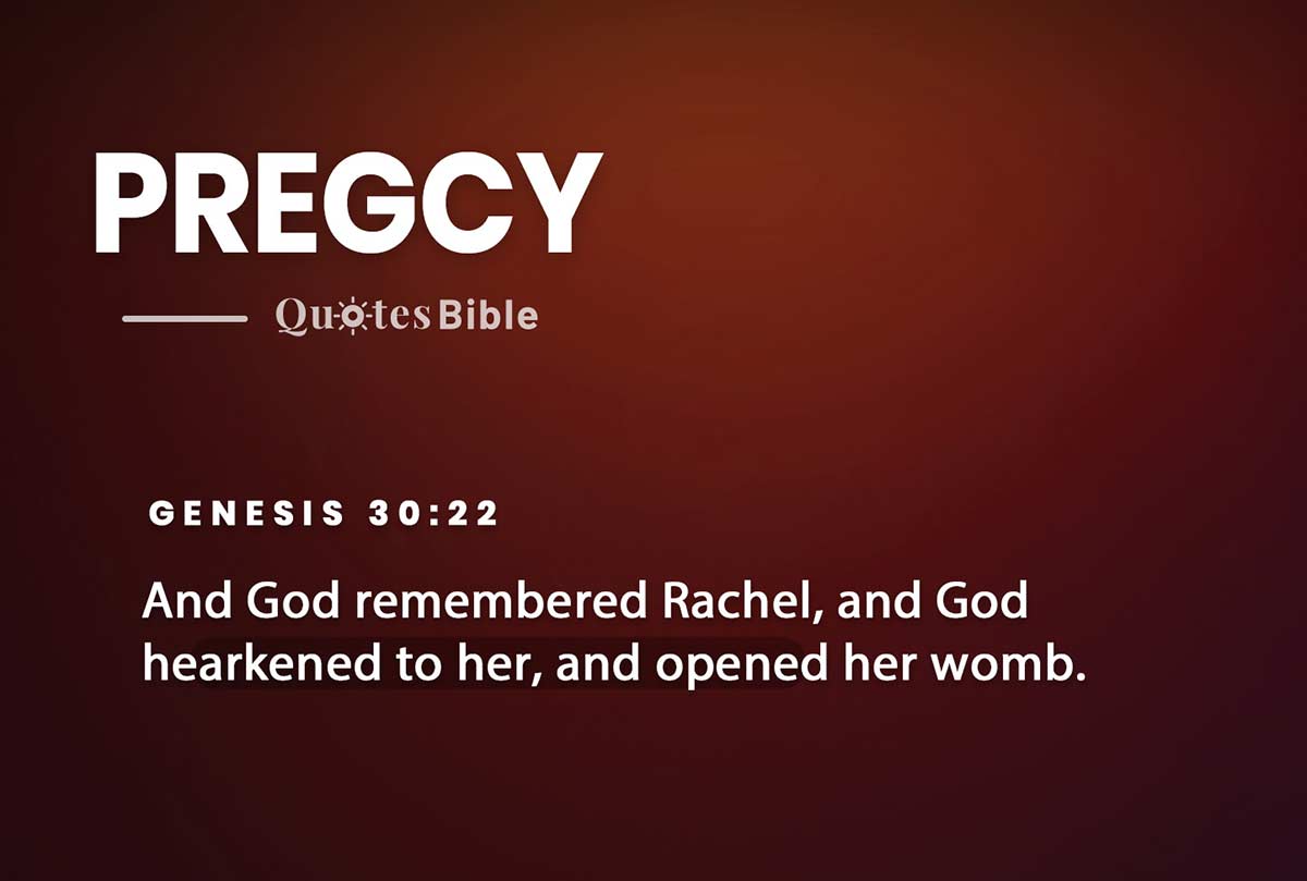 pregcy bible verses quote