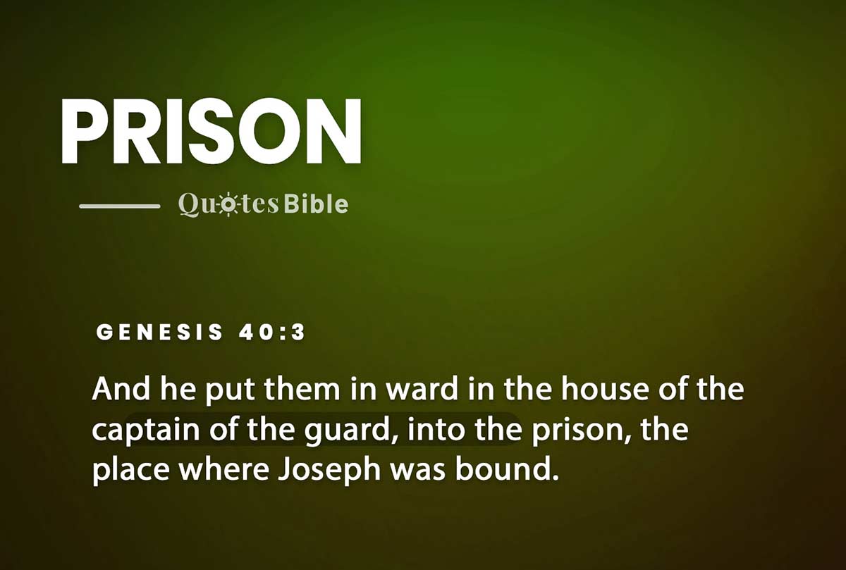 prison bible verses quote