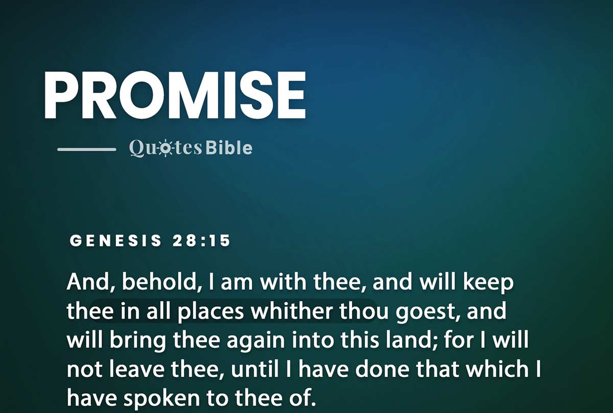 promise bible verses quote