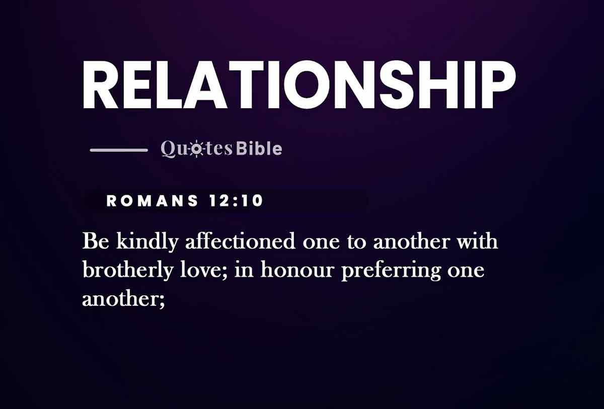 relationship bible verses quote