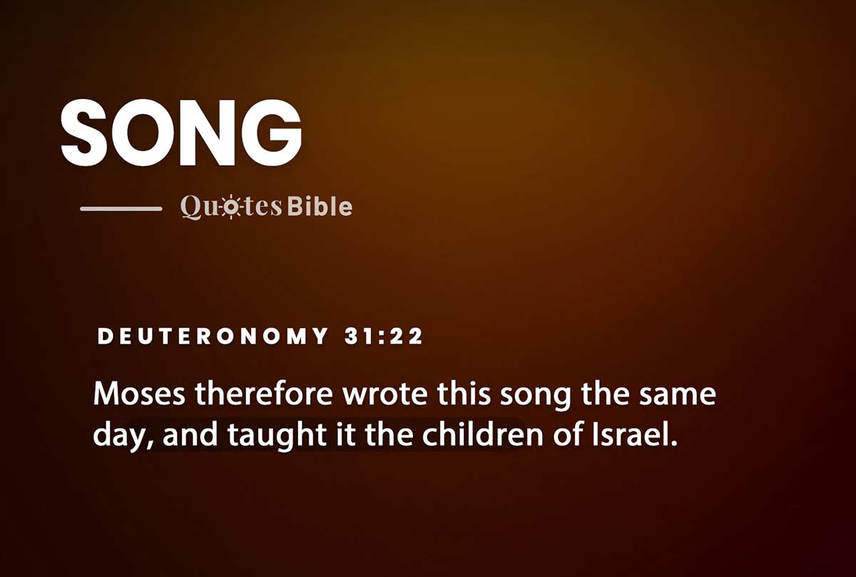 song bible verses quote