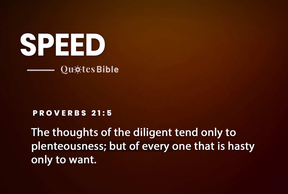 speed bible verses quote