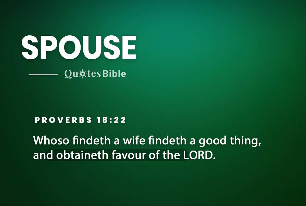 spouse bible verses quote