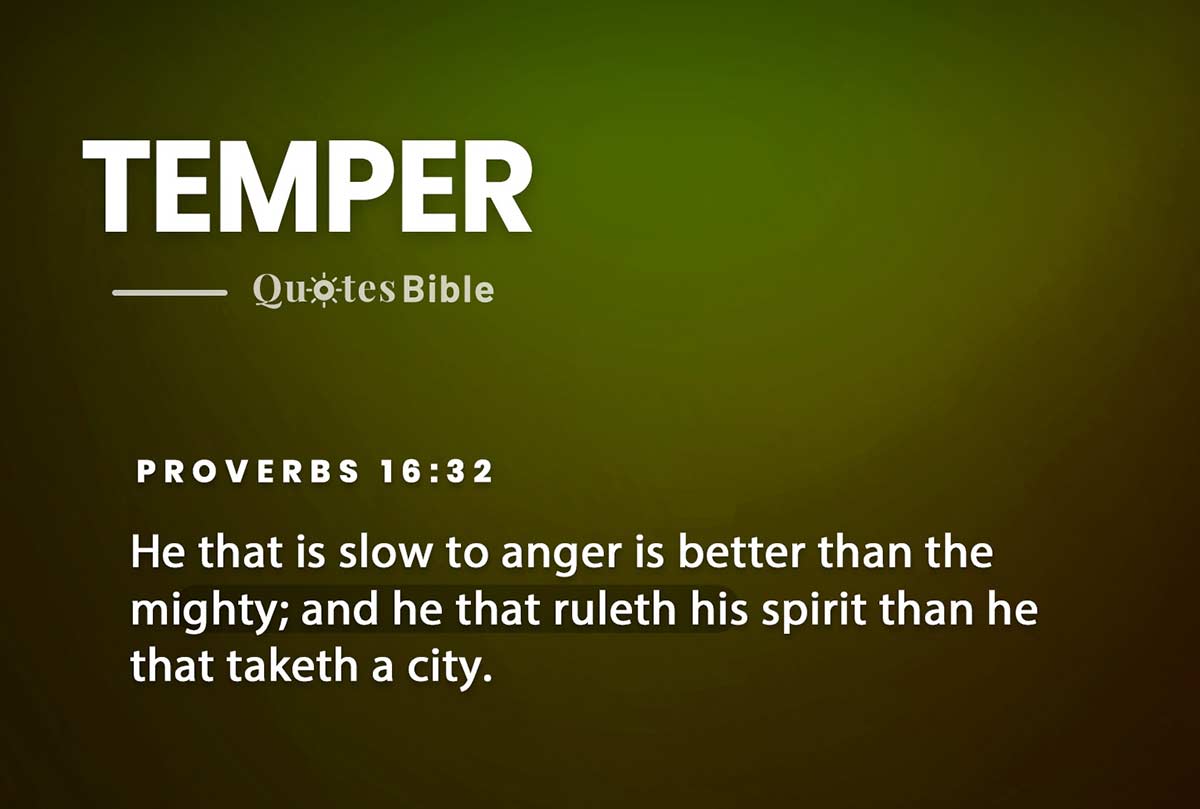 temper bible verses quote