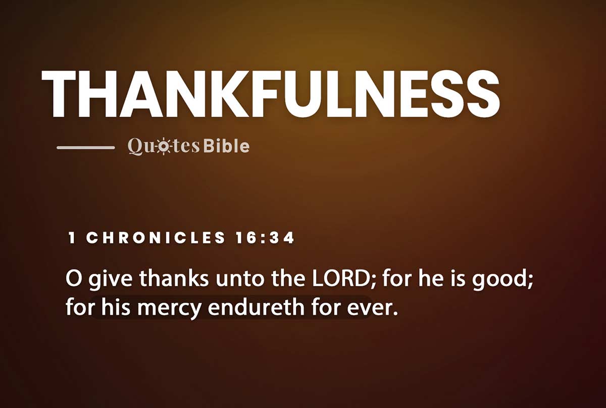 thankfulness bible verses quote