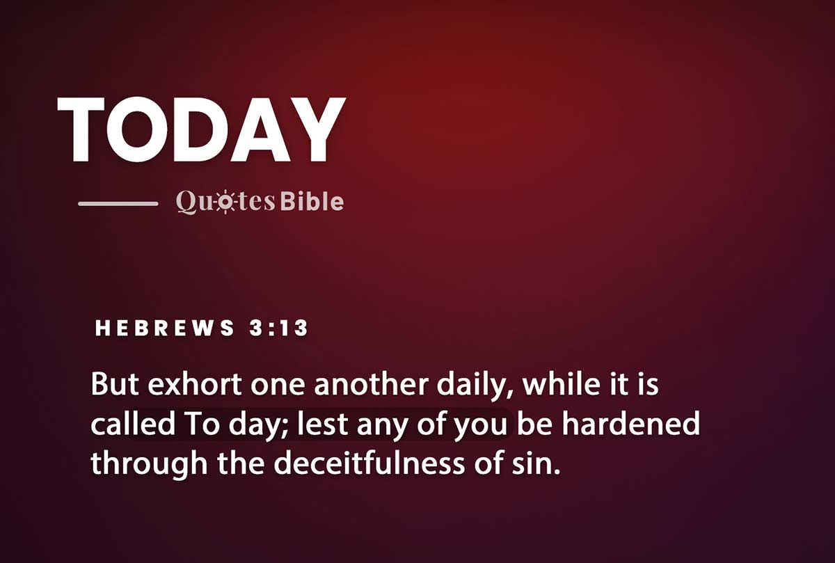 today bible verses quote