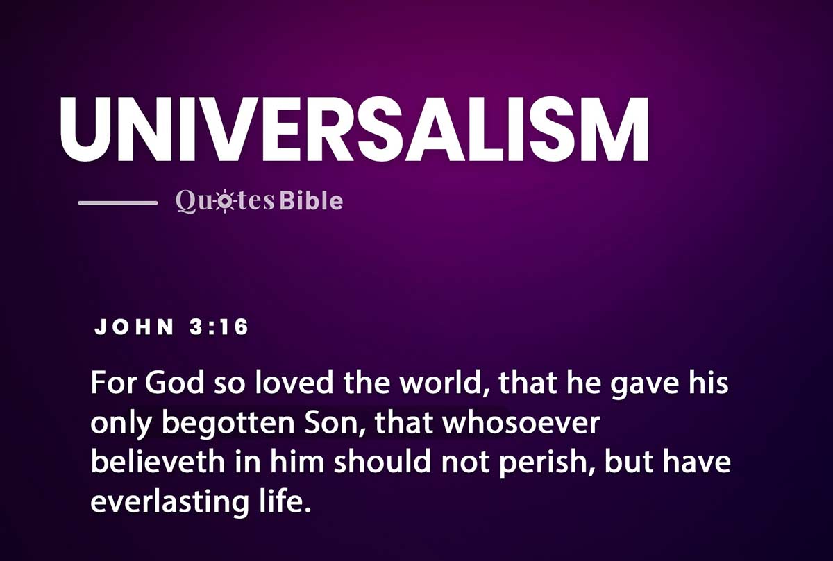 universalism bible verses quote