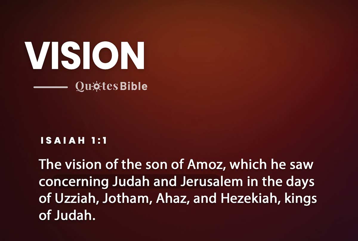 vision bible verses quote