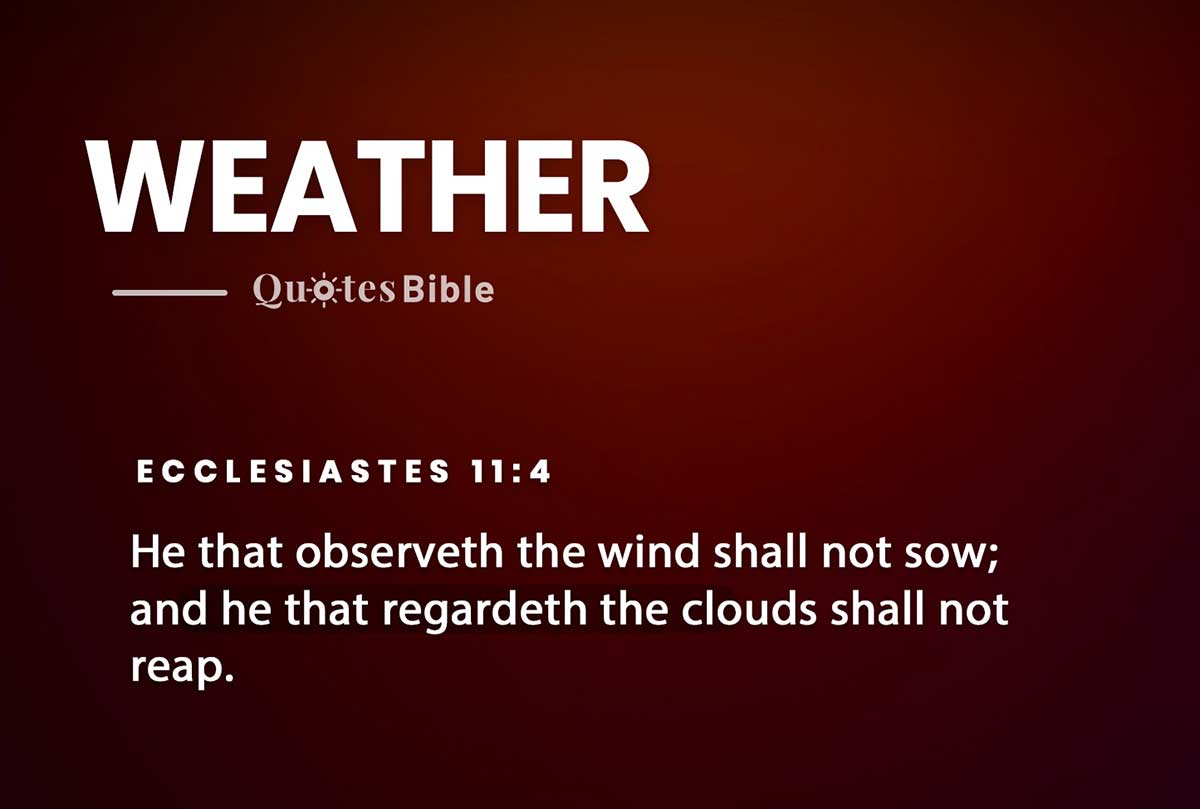 weather bible verses quote