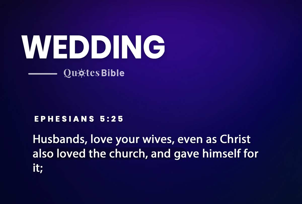 wedding bible verses quote