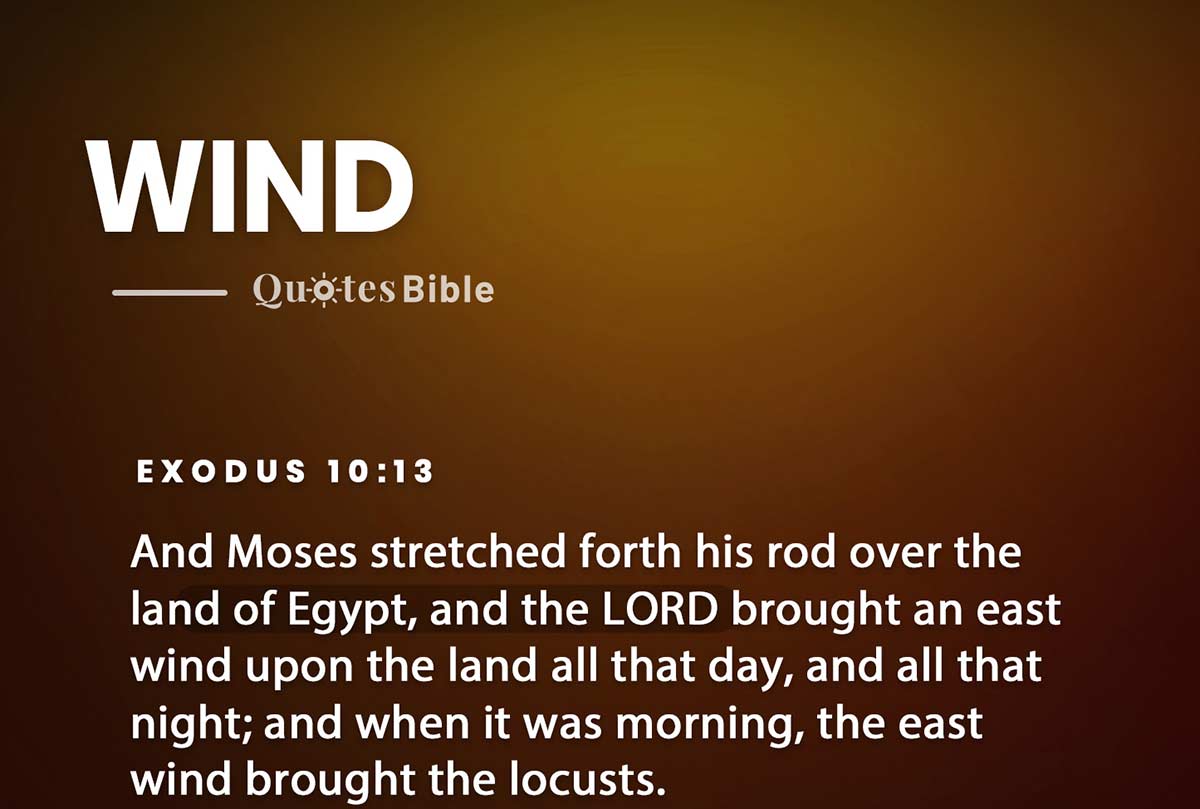 wind bible verses quote