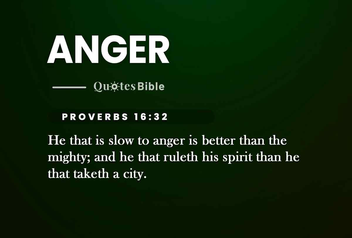anger bible verses quote