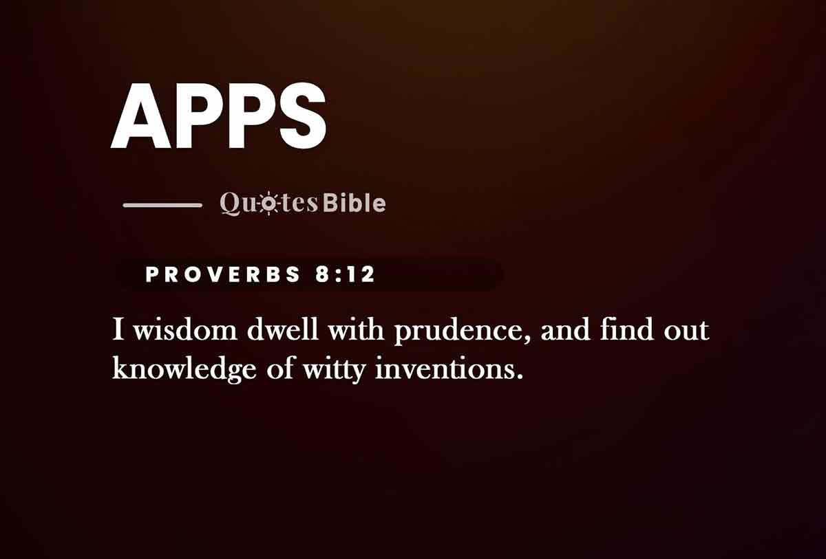 apps bible verses quote