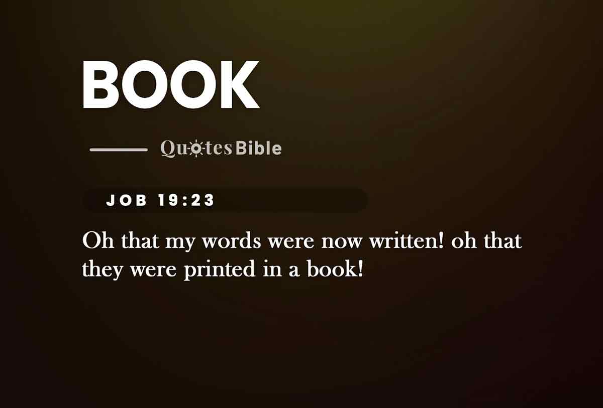 book bible verses quote