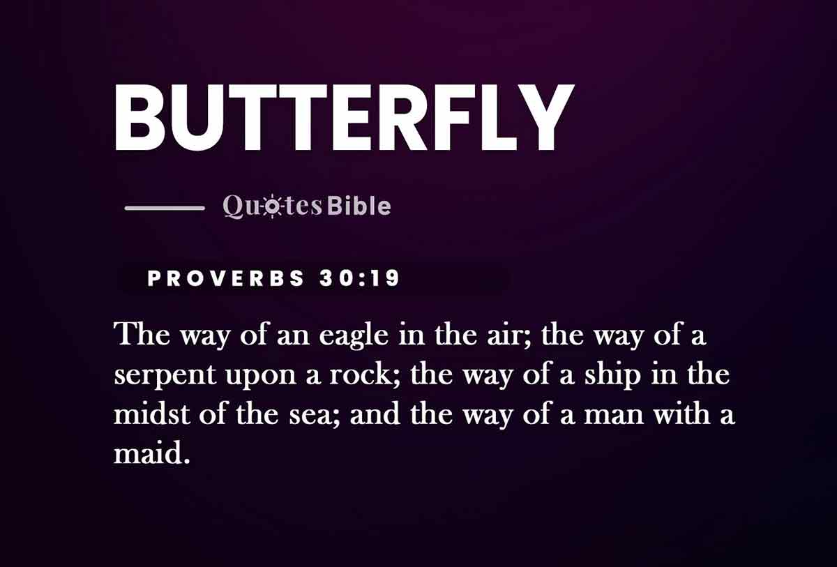 butterfly bible verses quote