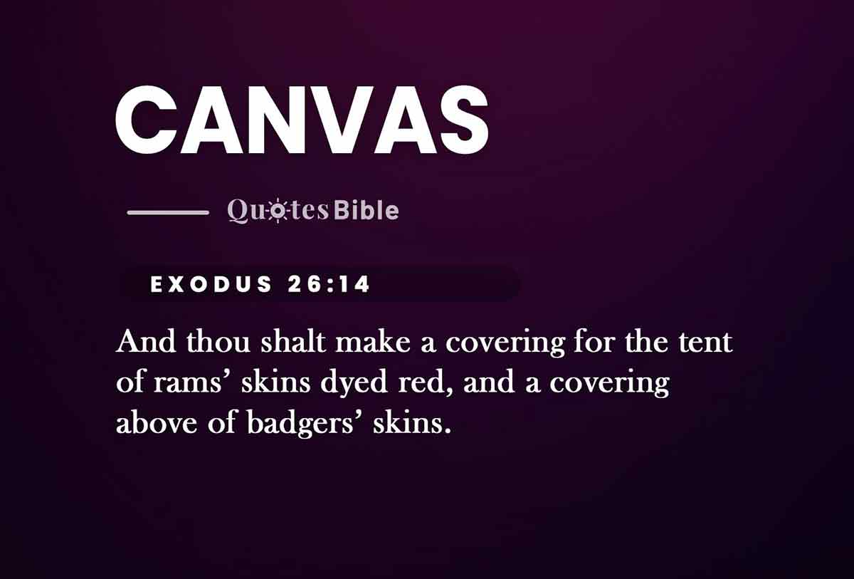 canvas bible verses quote