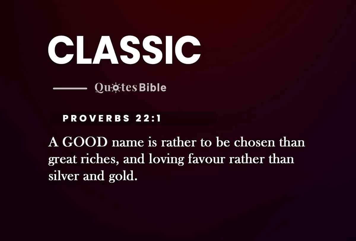 classic bible verses quote