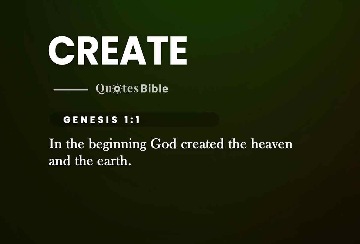 create bible verses quote