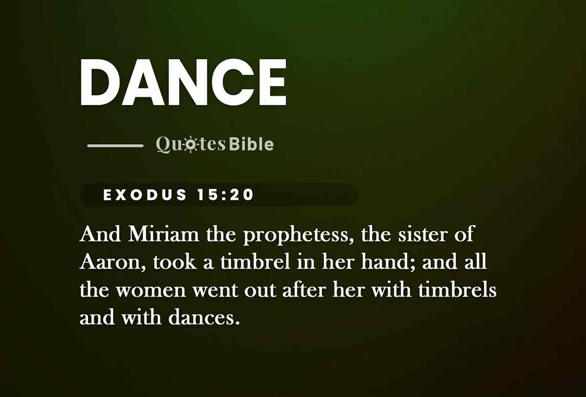dance bible verses quote