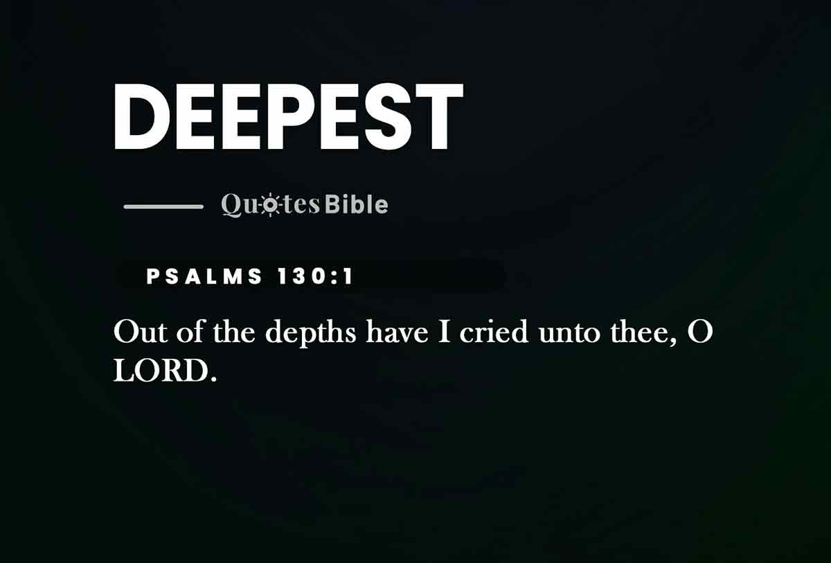 deepest bible verses photo