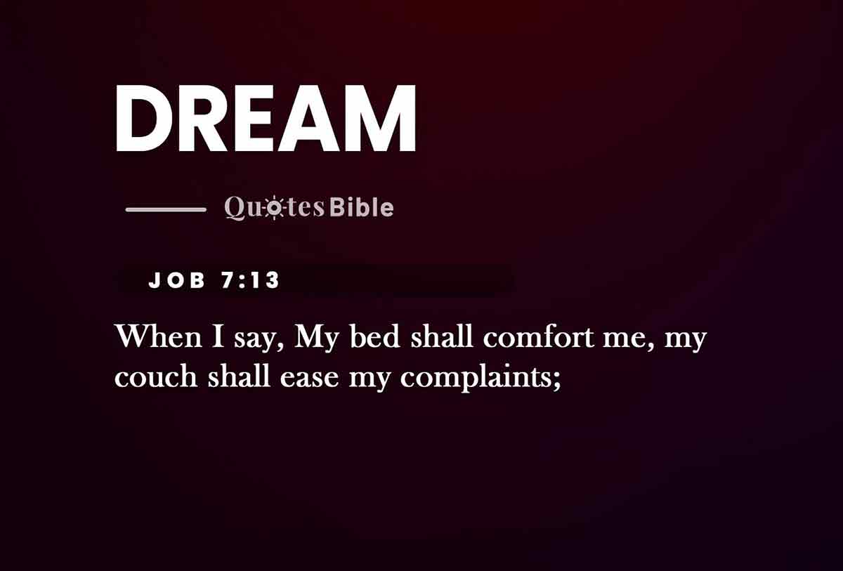 dream bible verses photo
