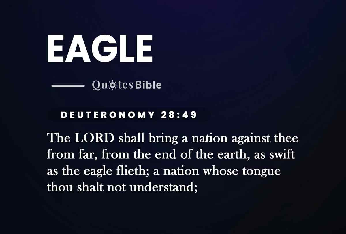 eagle bible verses quote