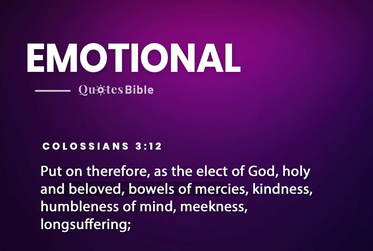 emotional intelligence bible verses quote