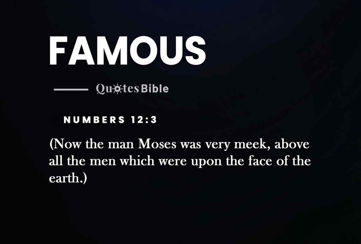 famous bible verses quote