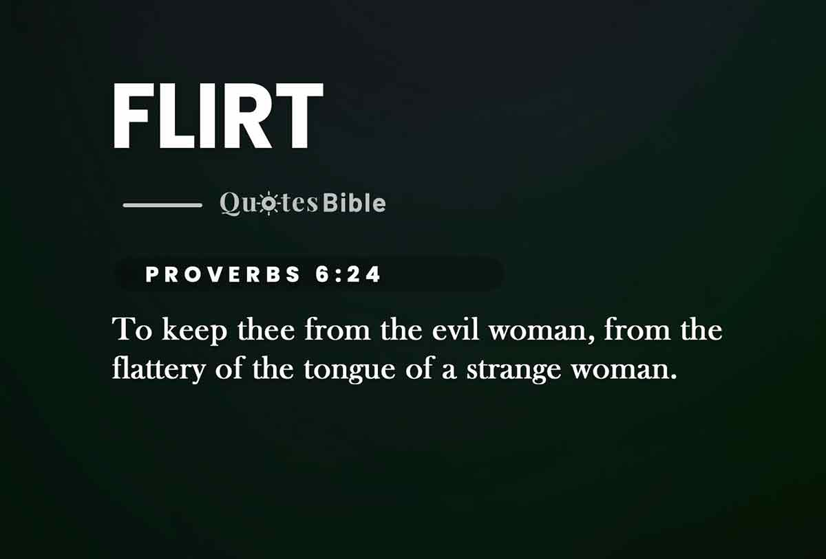flirt bible verses quote